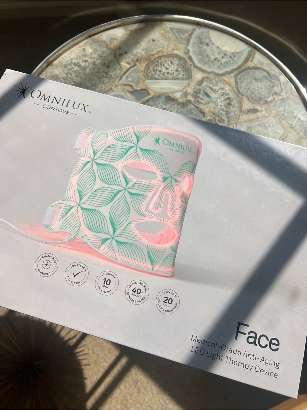 NWT Omnilux RedLight Mask - In Box, Never Used!